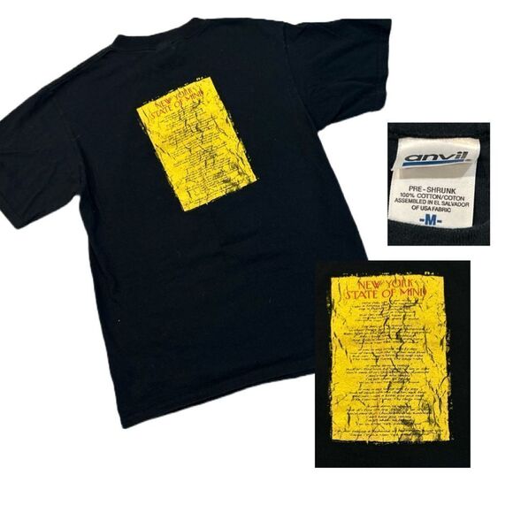 Billy Joel Tour 2006 New York State of Mind Madison Square Garden Tee - Size M - Picture 2 of 2